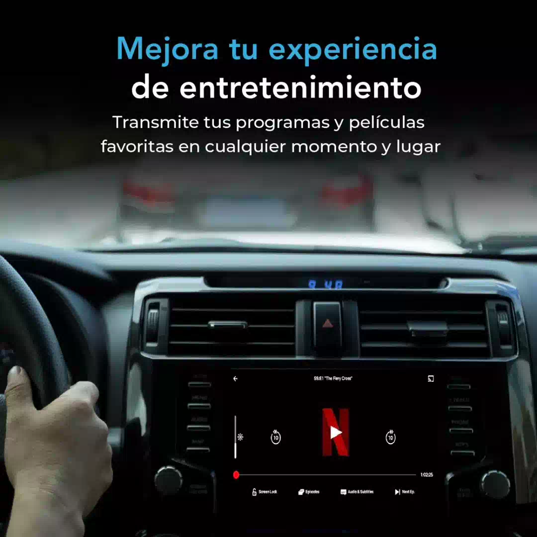 Adaptador Inalambrico De Radio Android Auto Carplay Youtube AutoSky miniatura 7