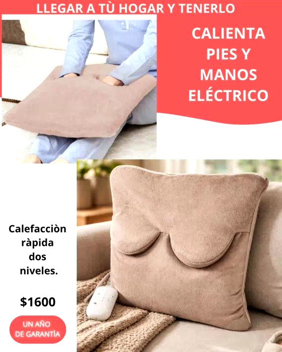 Calienta Manos y Pies Eléctrico Futura