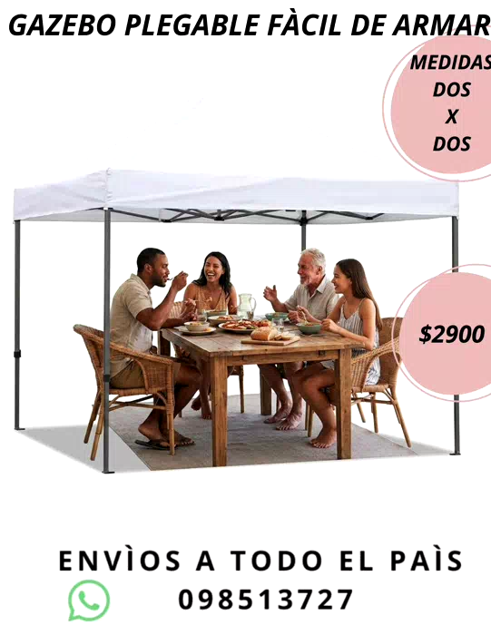 Gazebo dos por dos - foto 1
