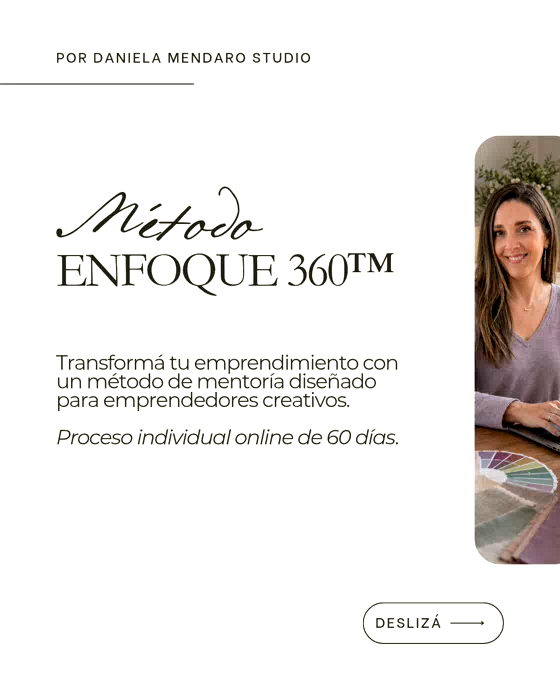 Mentoría para Emprendedores Creativos | Método Enfoque 360™ - foto 1