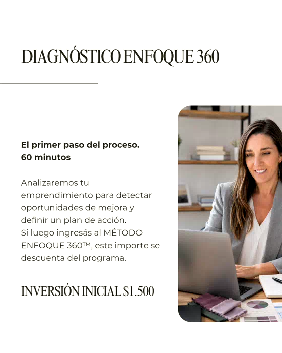Mentoría para Emprendedores Creativos | Método Enfoque 360™ miniatura 8